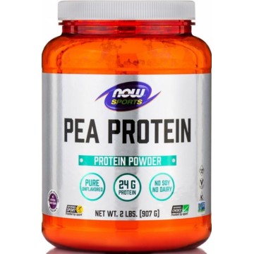 PEA PROTEIN 100% PURE (ΠΡΩΤΕΪΝΗ ΑΡΑΚΑ) NOW SPORTS 908gr NOW FOODS